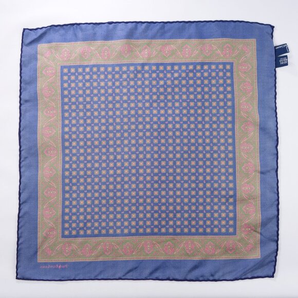Vtg Ralph Lauren Silk Paisley Pocket Square Made In Italy, Size 18 in x 18 in - Picture 2 of 5